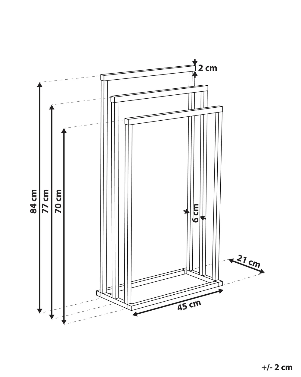 Portasciugamani per porta di armadietto, portasciugamani in acciaio inox | Leroy Merlin Portasciugamani per porta di armadietto, portasciugamani in acciaio inox | Leroy Merlin