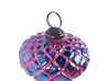 Set of 6 Glass Baubles Pink ASTRALE_899290