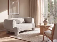 Sofa dla 2 osób HOGBO Beżowy_1050076