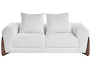 Sofa 2 Seater VINLIDEN Boucle White_1048338