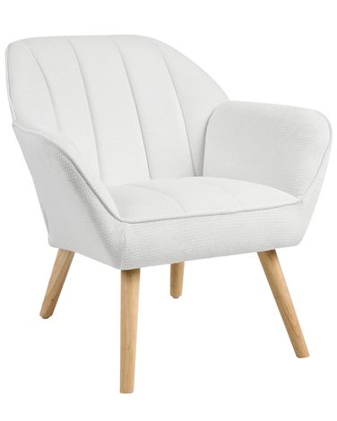 Armchair TORUD Fabric White | Beliani.es