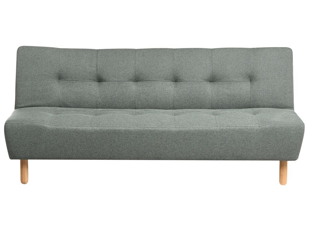 Schlafsofa 3-Sitzer ALSTEN Stoff Grün