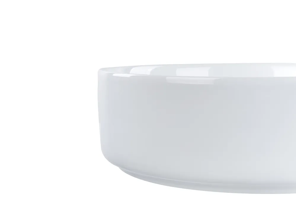 Countertop Basin CALIG ⌀ 360 mm Ceramic White_922149