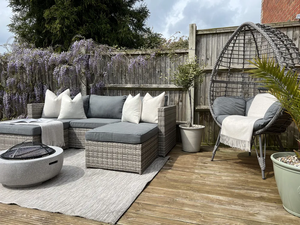 Giardino Rattan Sintetico Mano Mano Salotti Da Giardino Set Da