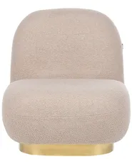 Poltrona LOVIISA Bouclé Beige_899144