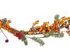 Guirlanda de Natal verde e laranja 150 cm OURENSE_832557