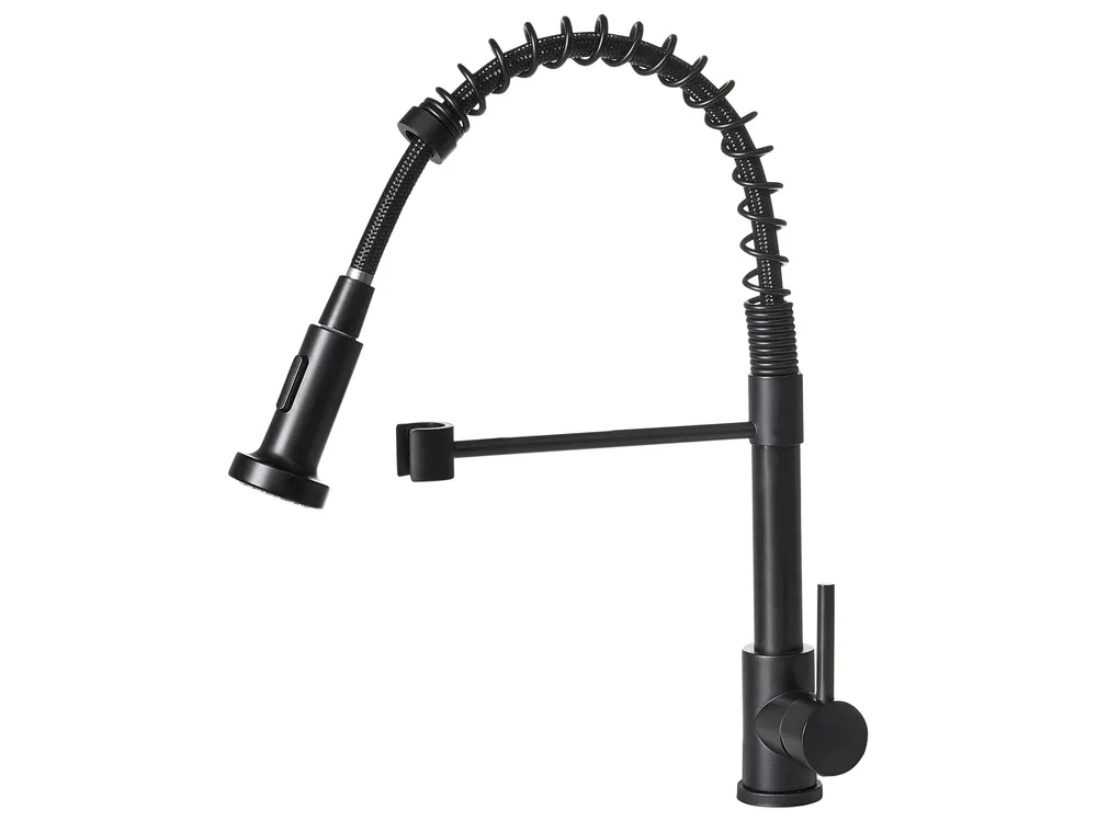 Kitchen Spring Coil Tap MAIHUE Black_987936
