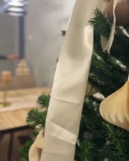 Set di 20 decorazioni per l'albero di Natale JOLSTRA Carta Beige_1051703