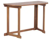 Balcony Dining Set 4 Seater TREIA Acacia Wood Brown_811884