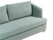 Living Room Set 6 Seater RATTVIK Fabric Light Green_1066632