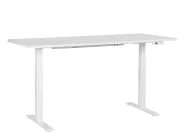 Biurko regulowane elektrycznie DESTINES 180 cm 80 cm Biały_899399