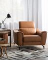 Fauteuil marron NARWIK_720576