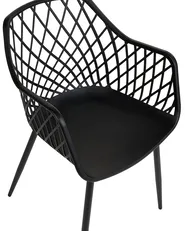 Set di 2 sedie da pranzo NASHUA II Nero_861875
