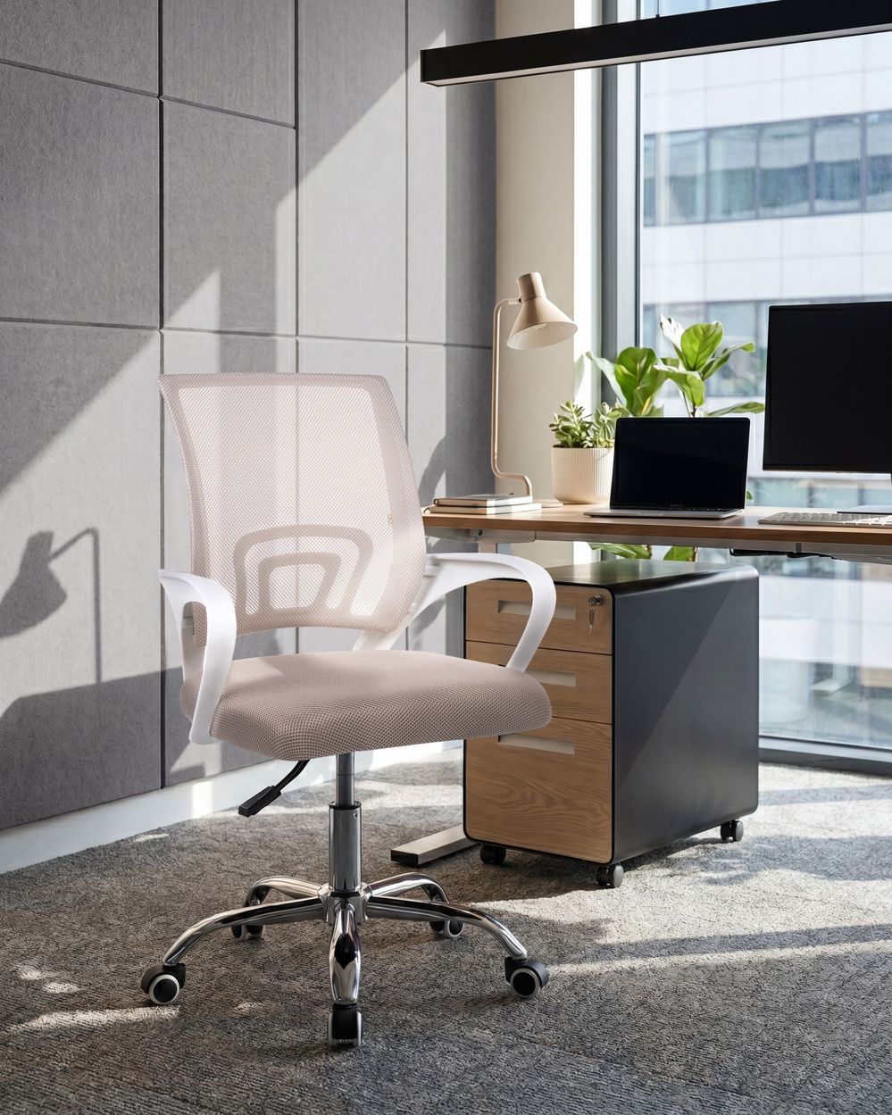 Office Chair SOLID Beige