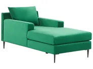 Chaise Longue GUERET Velvet Green_821673