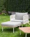 Garden Ottoman Grey SENISE_933951