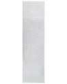 Faux Fur Rug ONTAKE Light Grey 80 x 300 cm