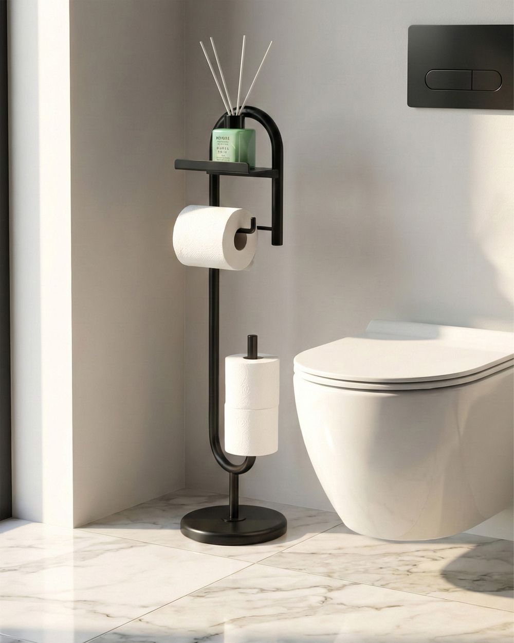 Toiletpapirholder TAPAKUMA Metal Sort