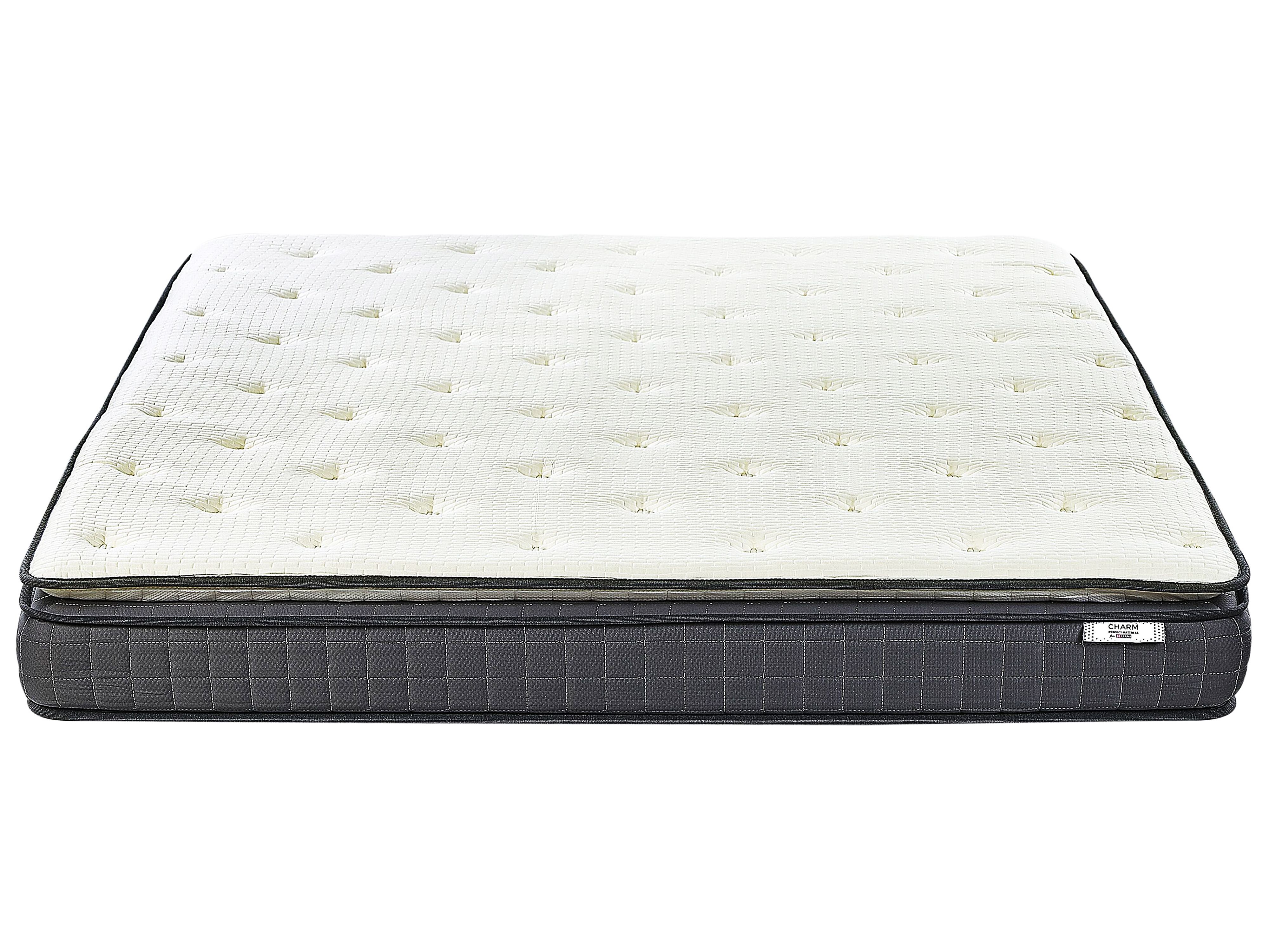 Memory Foam Mattress CHARM Firm 180 x 200 cm Super King Size Beliani
