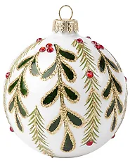 Set of 40 Baubles SNOWSPARK Glass Multicolour_1192160