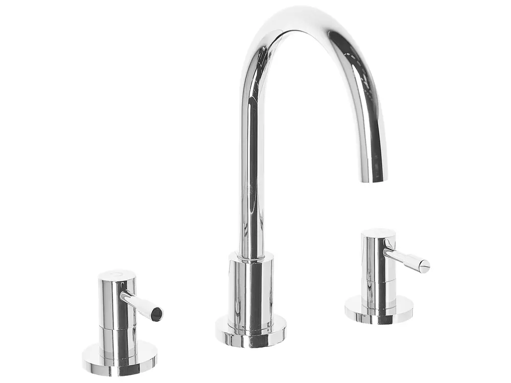 Basin Mixer Tap SIPI Brass Silver