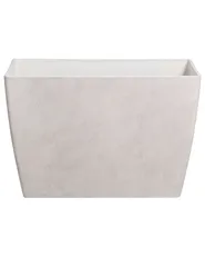 Set of 2 Plant Pots SILENEV 59 cm Light Grey_1133001