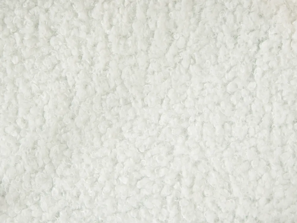Adjustable Bed without Headboard Boucle DUKE 90 x 200 cm (EU Single) Off-White_1011424