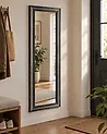 Lustro ścienne LUNEL 51 cm 141 cm Czarny