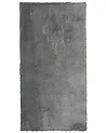 Shaggy Rug EVREN Light Grey 80 x 150 cm