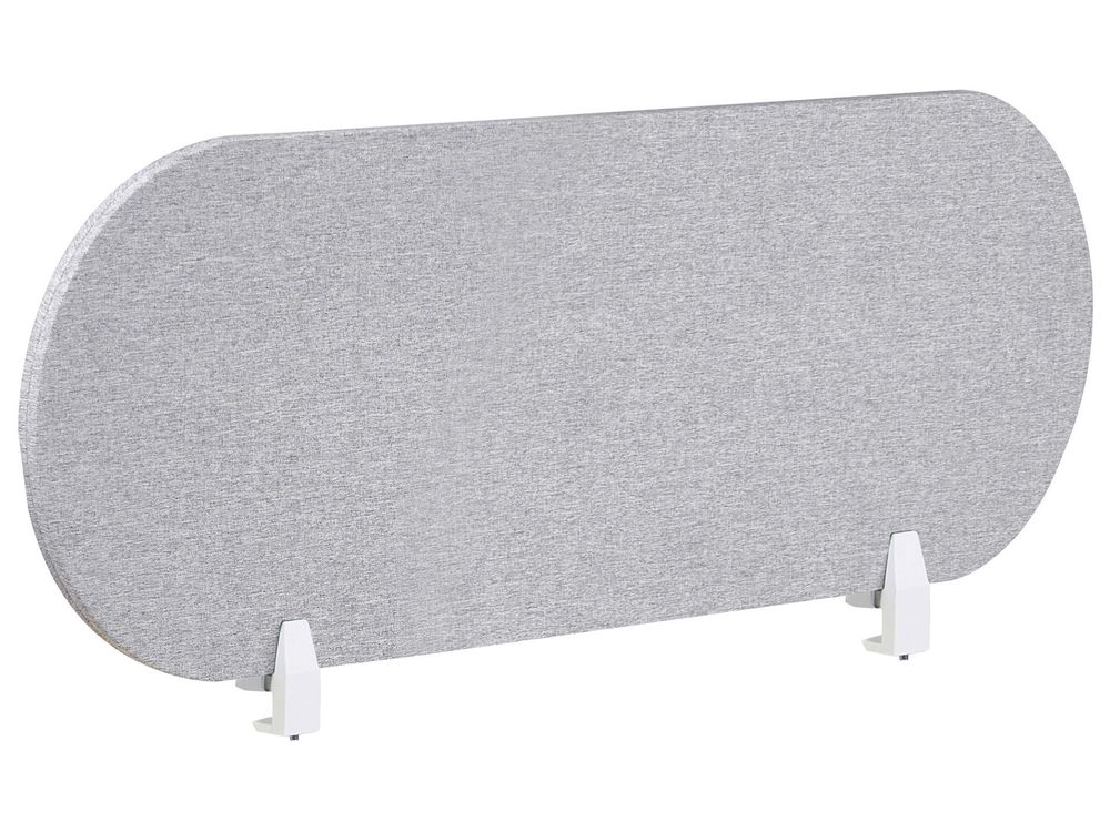 Desk Screen SPARKY 120 x 40 cm Light Grey