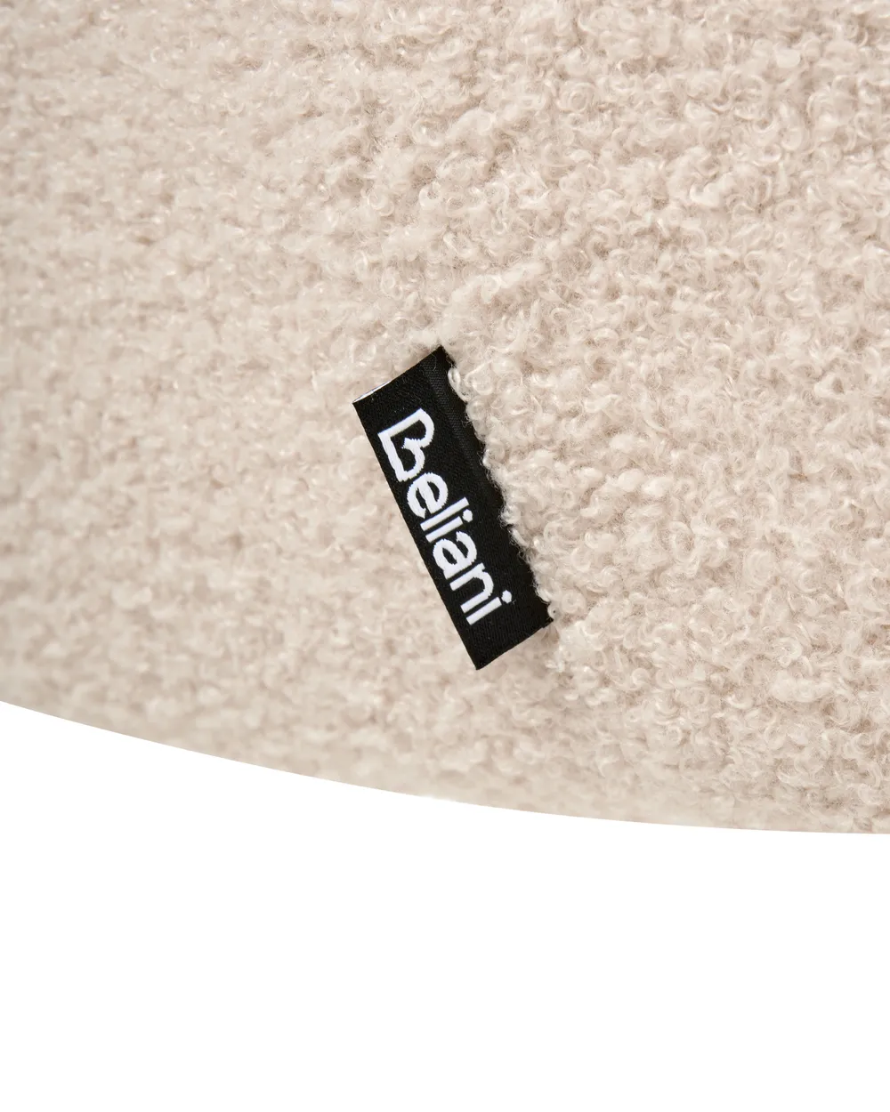Dining Chair Swivel HAYDEN Boucle Light Beige_1037131