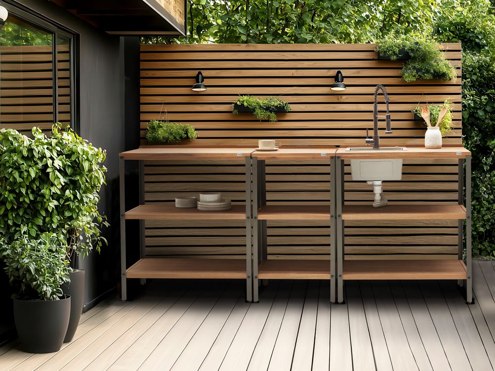 Taburete Enzo Tapizado Color Marrón Topo