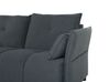 Right Hand Fabric Corner Sofa Graphite Grey TOMRA_848212