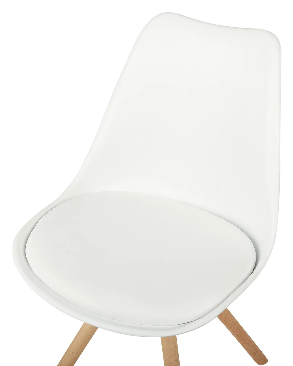 Set of 2 Dining Chairs DAKOTA White_712702