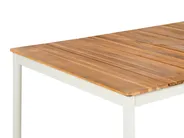 Garden Dining Set with Benches 6 Seater GIOVINAZZO Acacia Wood Brown_1125215