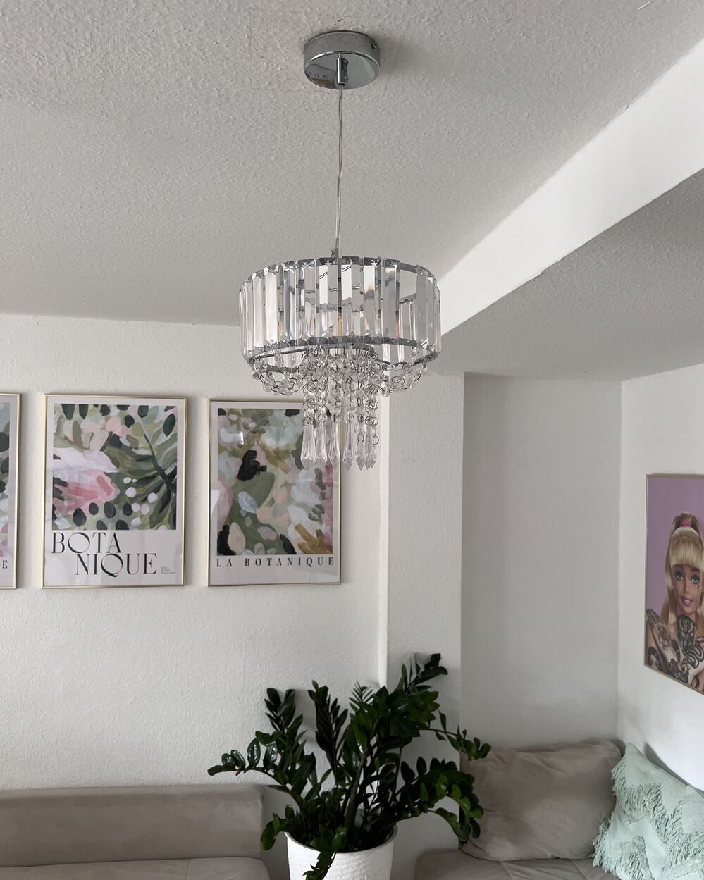 Lampadario ADORN Metallo Trasparente