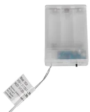 Zestaw 3 dekoracji wiszących LED KUNNARI 50/40/30 cm Gwiazda Srebrny_812523