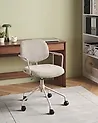 Silla de oficina RIPLEY Tela Beige
