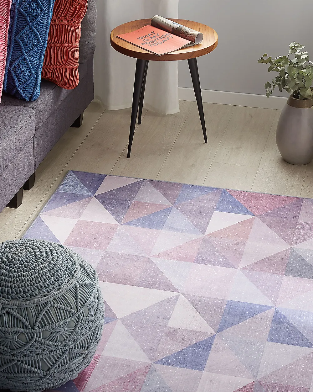 Tapis KARTEPE Multicolore 140 x 200 cm_1176429