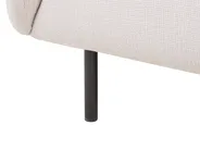 Divano 2 posti LOEN Tessuto Beige chiaro_867504