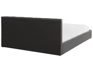 Ottoman Bed DREUX Faux Leather Dark Grey 180 x 200 cm (EU Super King)_793205