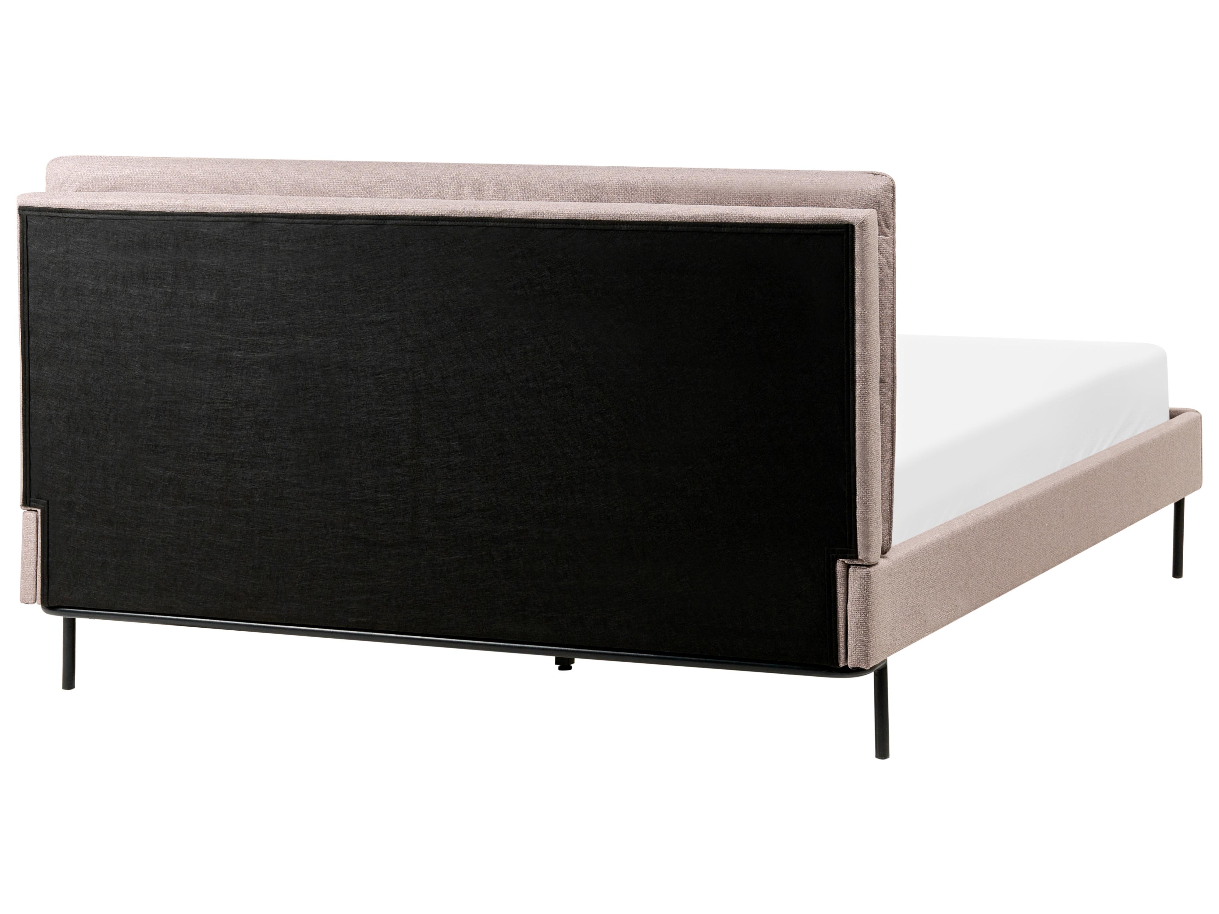 Letto Tessuto CORIO 160 x 200 cm Tortora_1010373