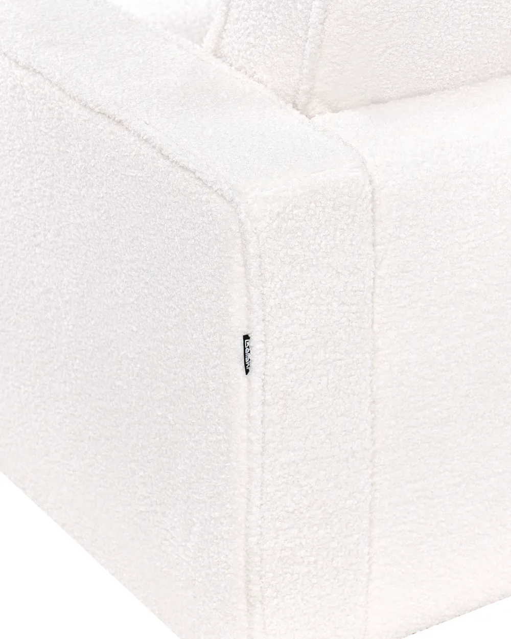 Poltrona SAVALEN Bouclé Bianco_964473