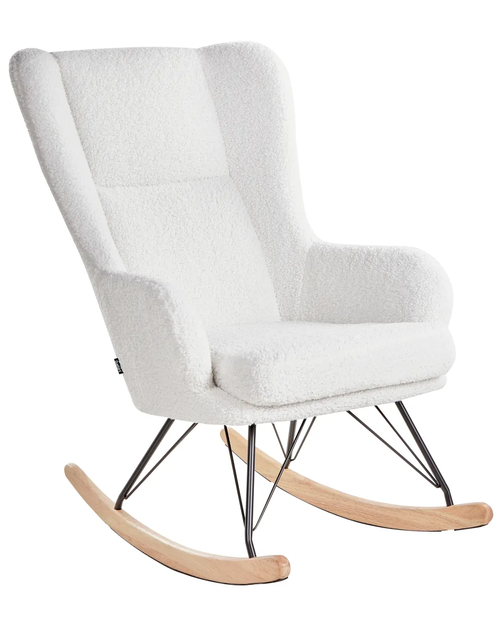 Rocking Chair LUOMA Boucle Off-White_974531