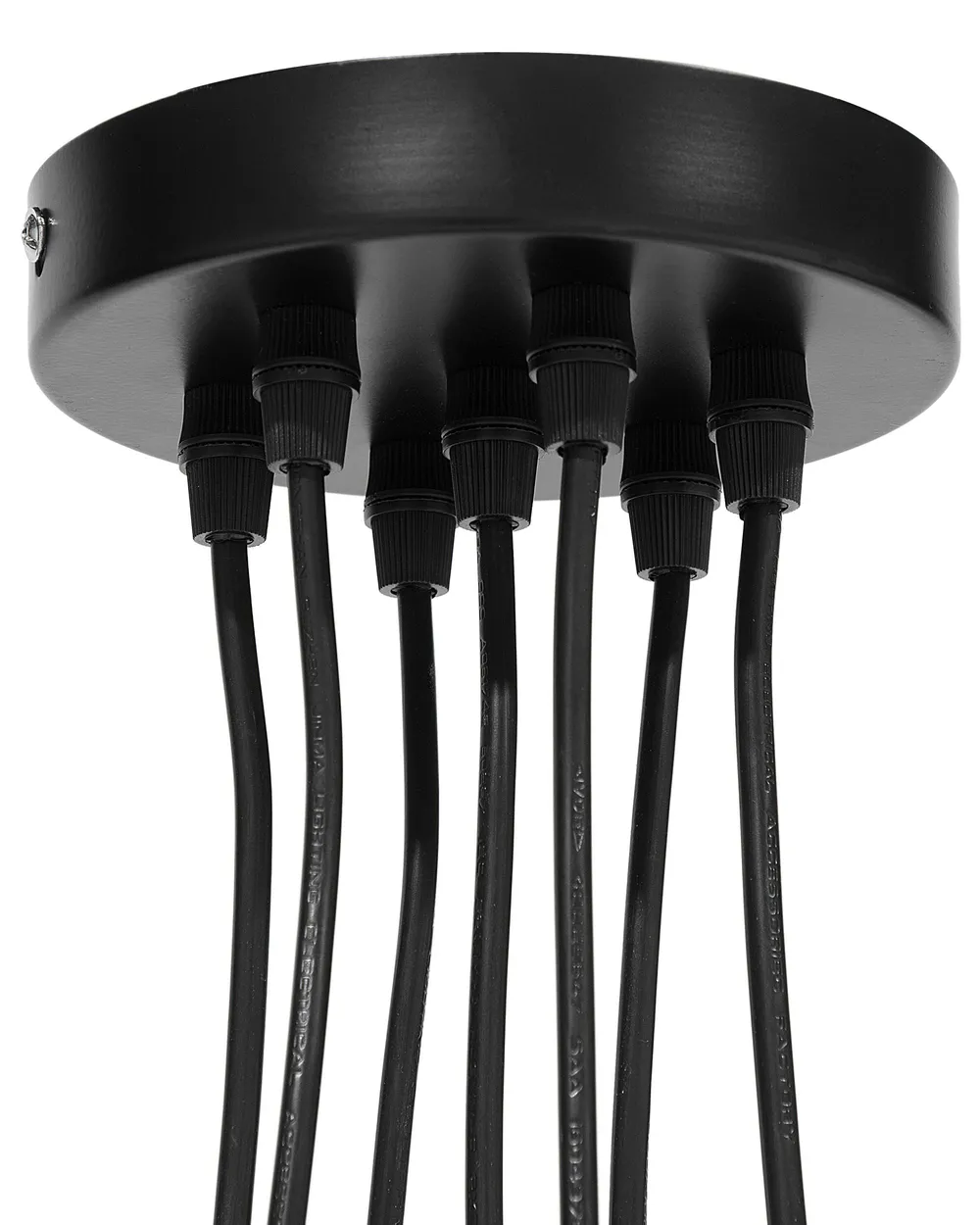 Lampadario OLZA Metallo Nero_817781