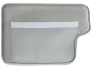 Canapé 3 places LOKKA Velours Gris clair_704294