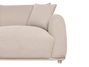 Living Room Set 5 Seater JUBEK Boucle Beige_1078451