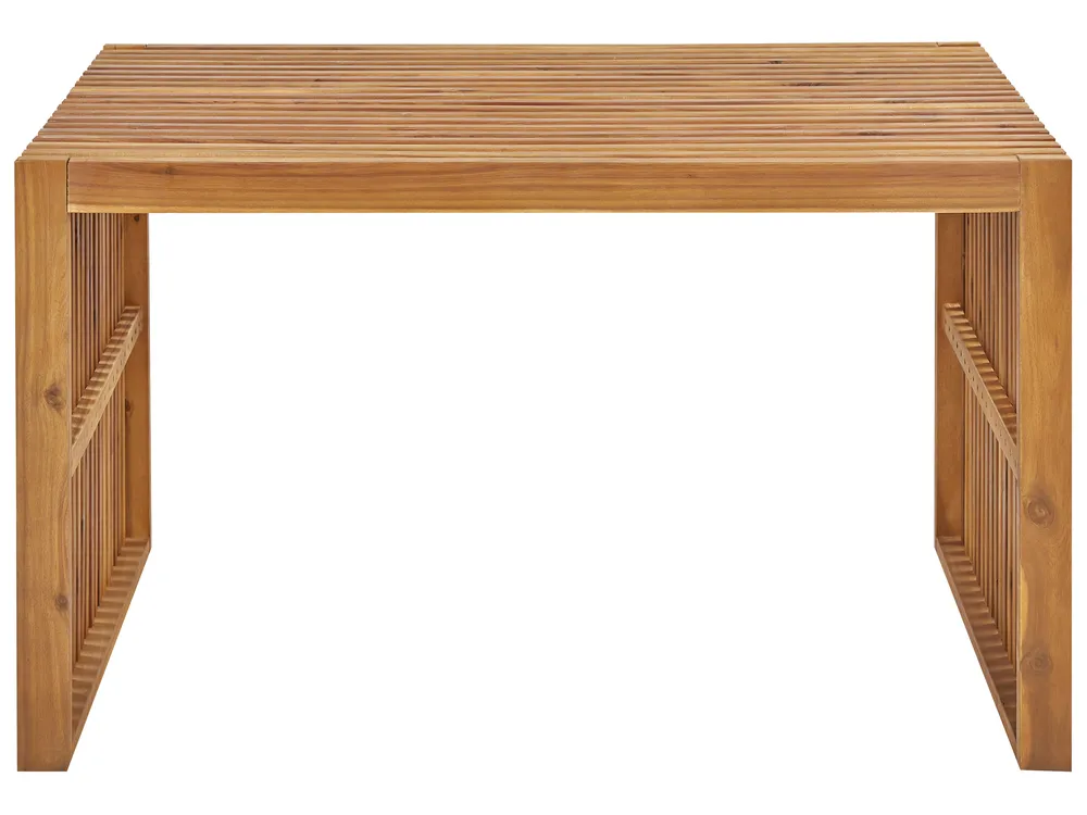 Garden Dining Table BELLANO 70 cm 120 cm Acacia Wood Brown_922067