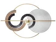 Dekoracja ścienna BRAGA Metal 55 cm Kolorowy_968534