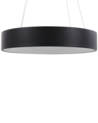 Lámpara de techo LED de metal negro ⌀ 60 cm LENYA_824606